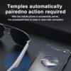 Cavenirer Bluetooth Audio Smart Glasses with Wireless Controls