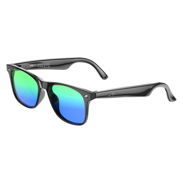 Cavenirer AI Translation Polarized Audio Sunglasses with Bluetooth