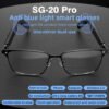 Cavenirer Open-Ear Audio Glasses for Running & Commuting