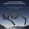 Cavenirer Bluetooth Audio Smart Sunglasses with AI Voice Support