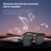 Cavenirer Bluetooth Audio Smart Sunglasses with AI Voice Support