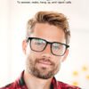 Cavenirer Open-Ear Bluetooth Smart Glasses with Optical Frame