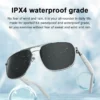 Cavenirer Bluetooth Audio Smart Glasses with Wireless Controls