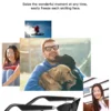 Cavenirer Open-Ear Bluetooth Smart Glasses with Optical Frame