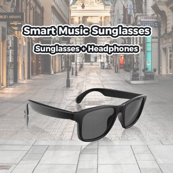 Cavenirer Day-Night Anti-Blue Light Audio Sunglasses with Bluetooth