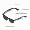 Cavenirer Day-Night Anti-Blue Light Audio Sunglasses with Bluetooth