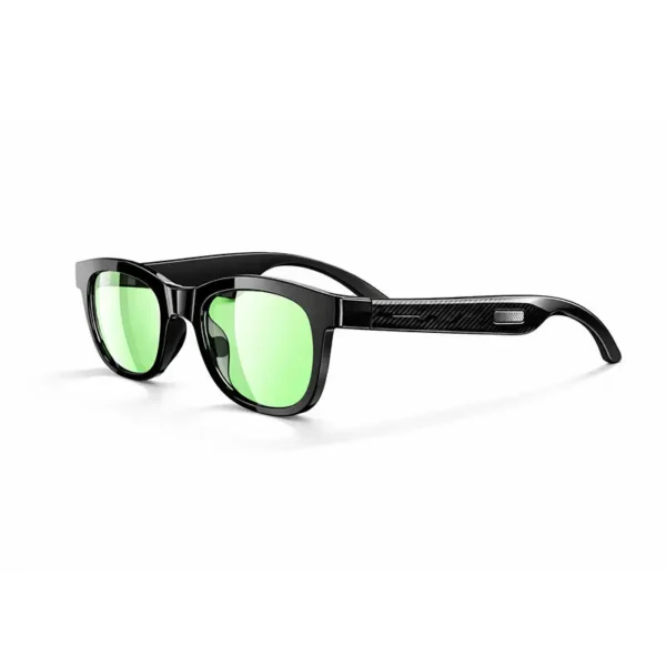 Cavenirer Bluetooth 5.4 Open-Ear Audio Glasses with Touch Controls