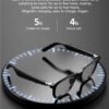 Cavenirer Open-Ear Bluetooth Smart Glasses with Optical Frame