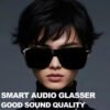 Ai Translation Smart Glasses Multi-functional Touch Control Ip65 Waterproof 100mah  Audio Eyewear