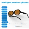 Cavenirer UV-Protective Open-Ear Audio Sunglasses for Driving & Cycling