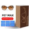 Cavenirer UV-Protective Open-Ear Audio Sunglasses for Driving & Cycling