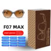 Cavenirer UV-Protective Open-Ear Audio Sunglasses for Driving & Cycling