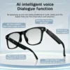 Cavenirer Blue-Light Filter Audio Sunglasses with AI Voice Control