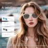 Ai Translation Smart Glasses Multi-functional Touch Control Ip65 Waterproof 100mah  Audio Eyewear