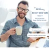 Cavenirer Blue-Light Filter Audio Sunglasses with AI Voice Control
